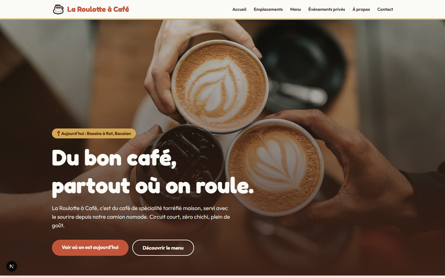 La Roulotte à Café — Café Mobile de Spécialité