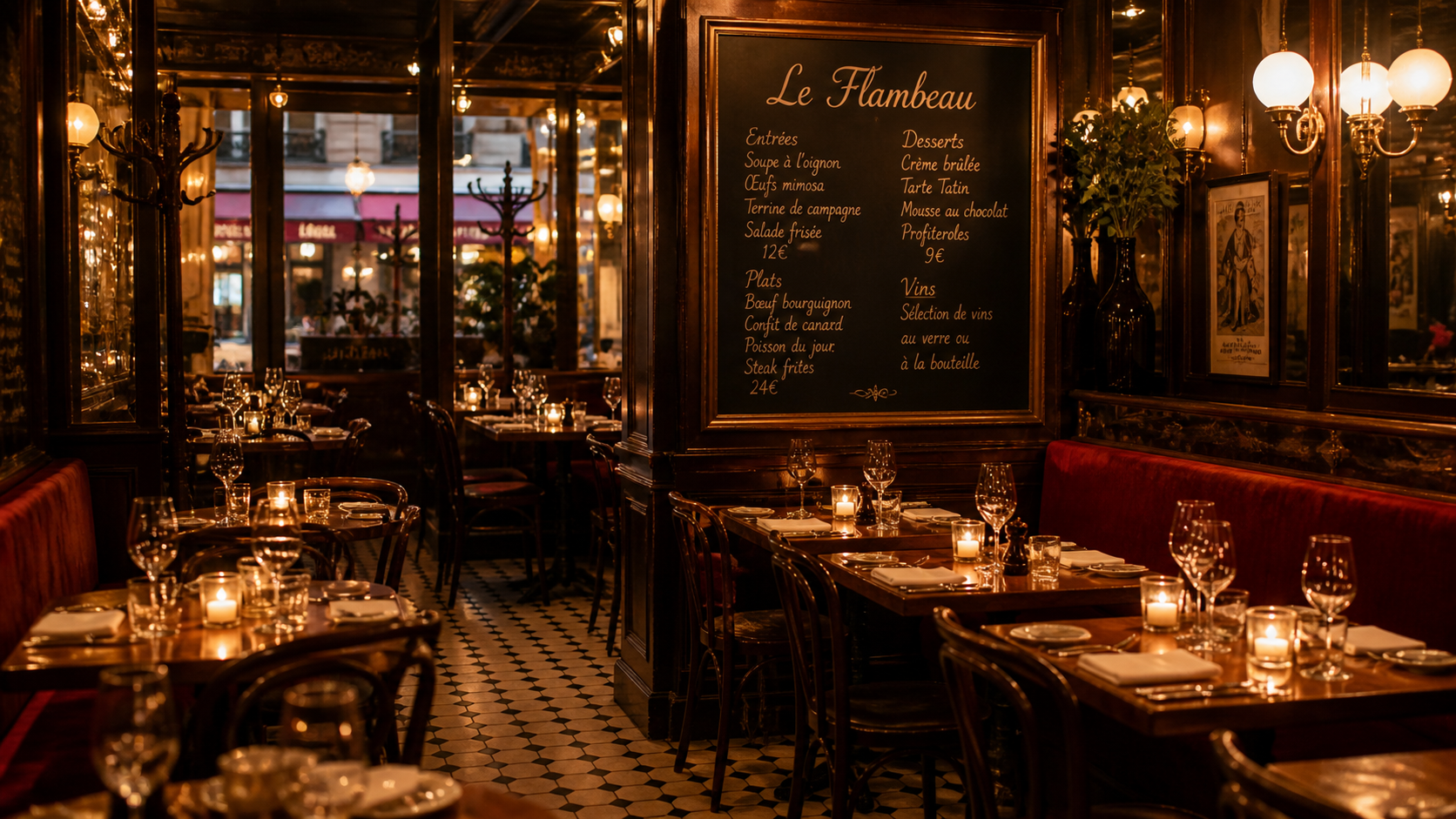 Le Flambeau — Bar Restaurant