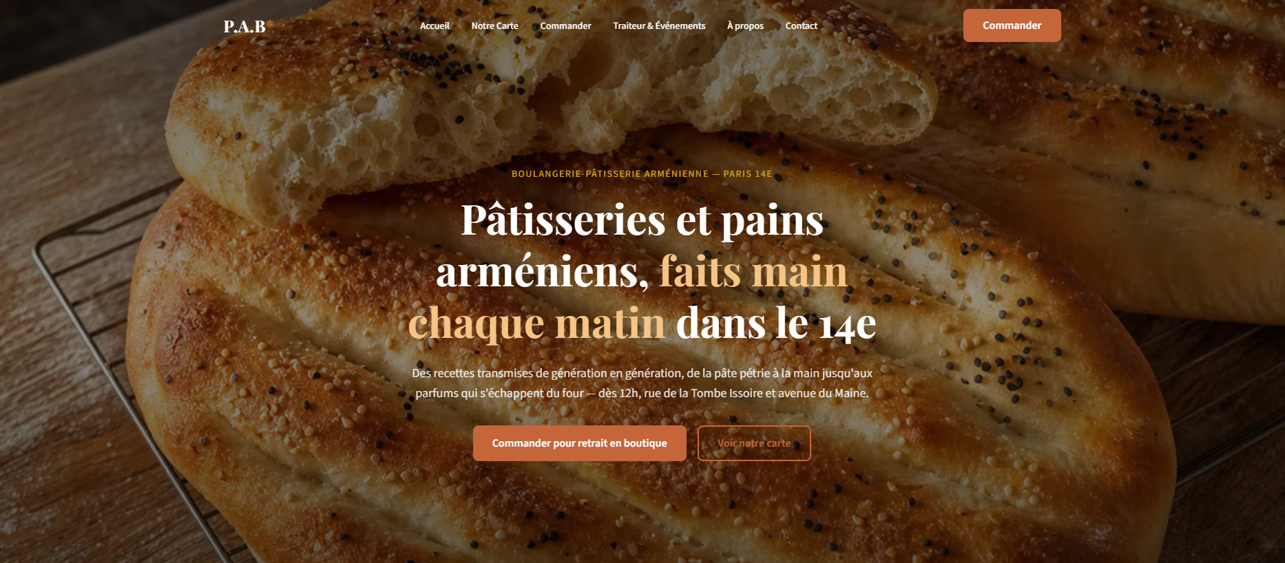 Paris Armenian Bakery — Boulangerie Arménienne Paris 14e